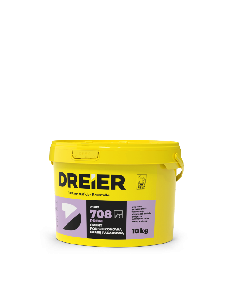 DREIER FARBA SILIKONOWA FASADA BIAŁA 15KG