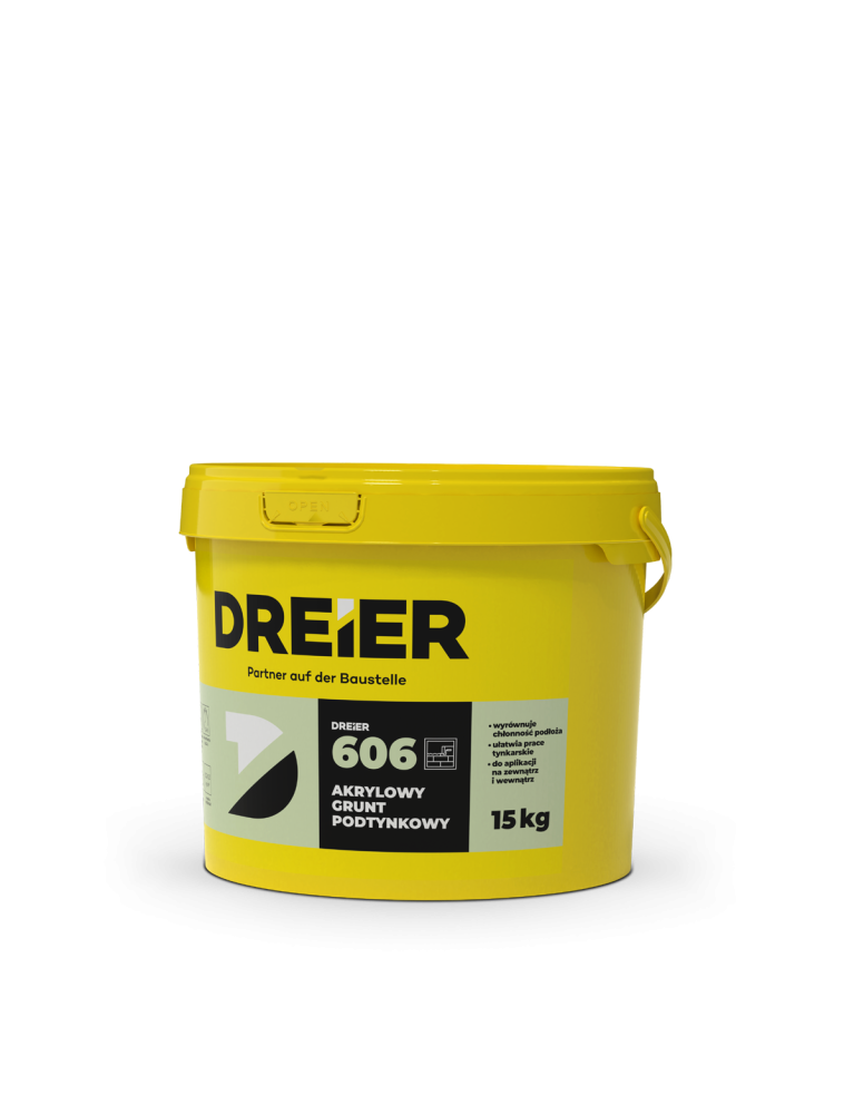 DREIER GRUNT POD TYNK AKRYLOWY 15KG