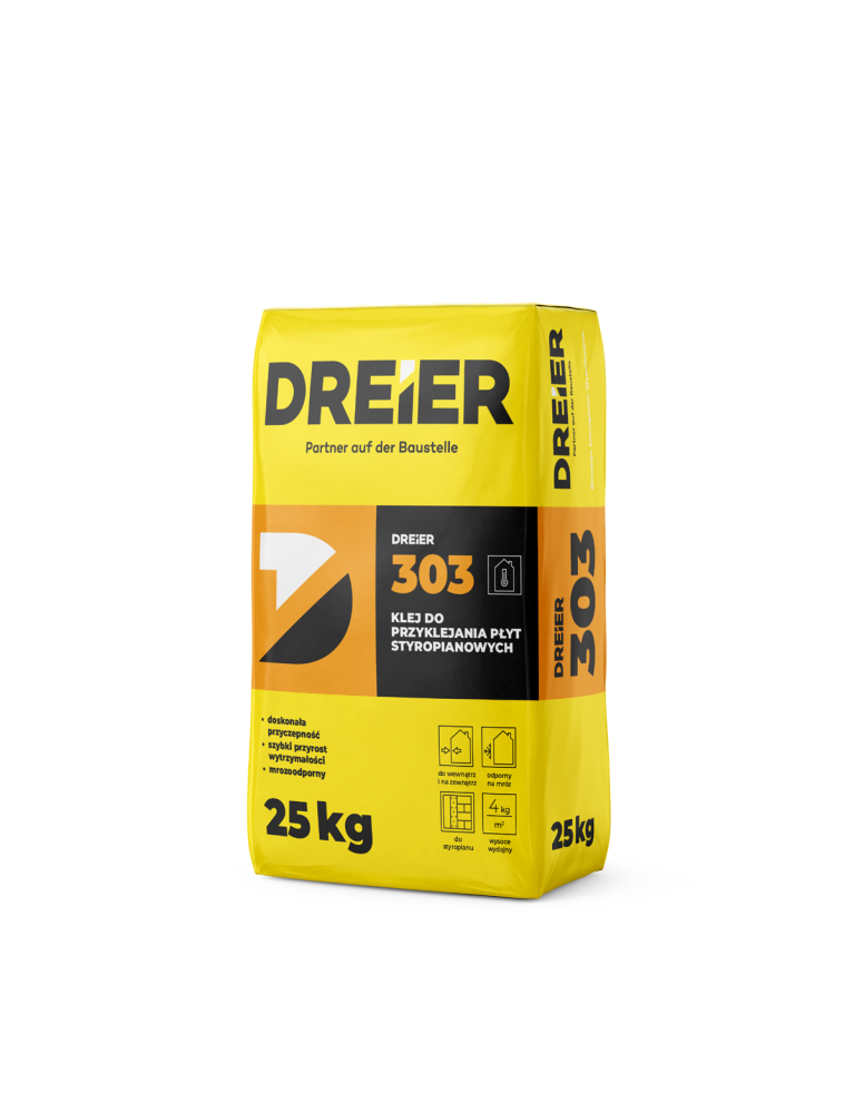 KLEJ DREIER 303 DO STYROPIANU 25KG