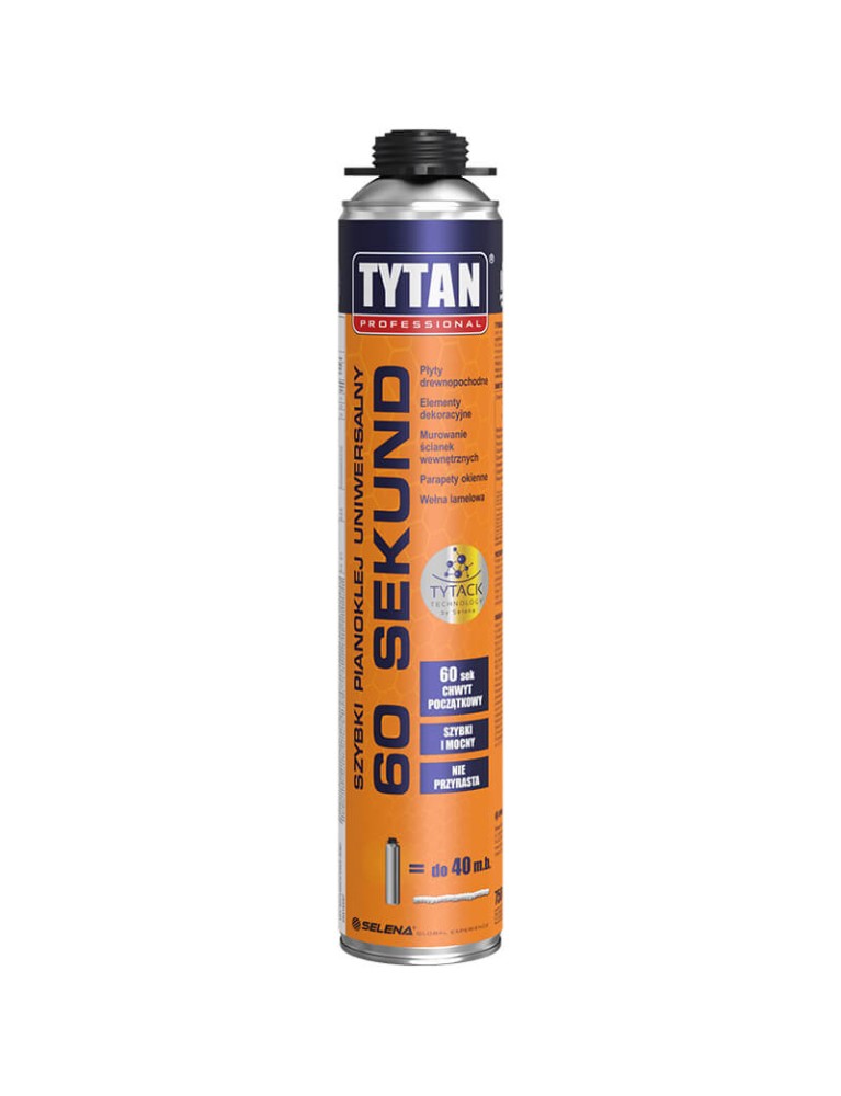 TYTAN PIANOKLEJ SZYBKI 60 SEKUND