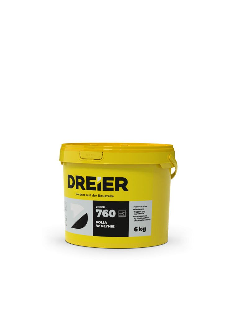 FOLIA W PŁYNIE DREIER 6KG NA ZEWNĄTRZ I DO WNĘTRZ