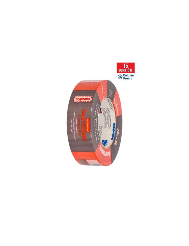 Taśma tynkarska pomarańczowa 38mm x 50m