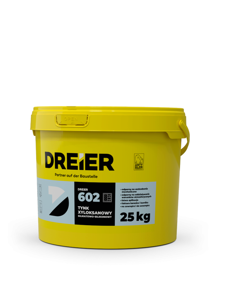 TYNK SILIK.-SILIKON. BARANEK 1,5MM BIAŁY 25KG