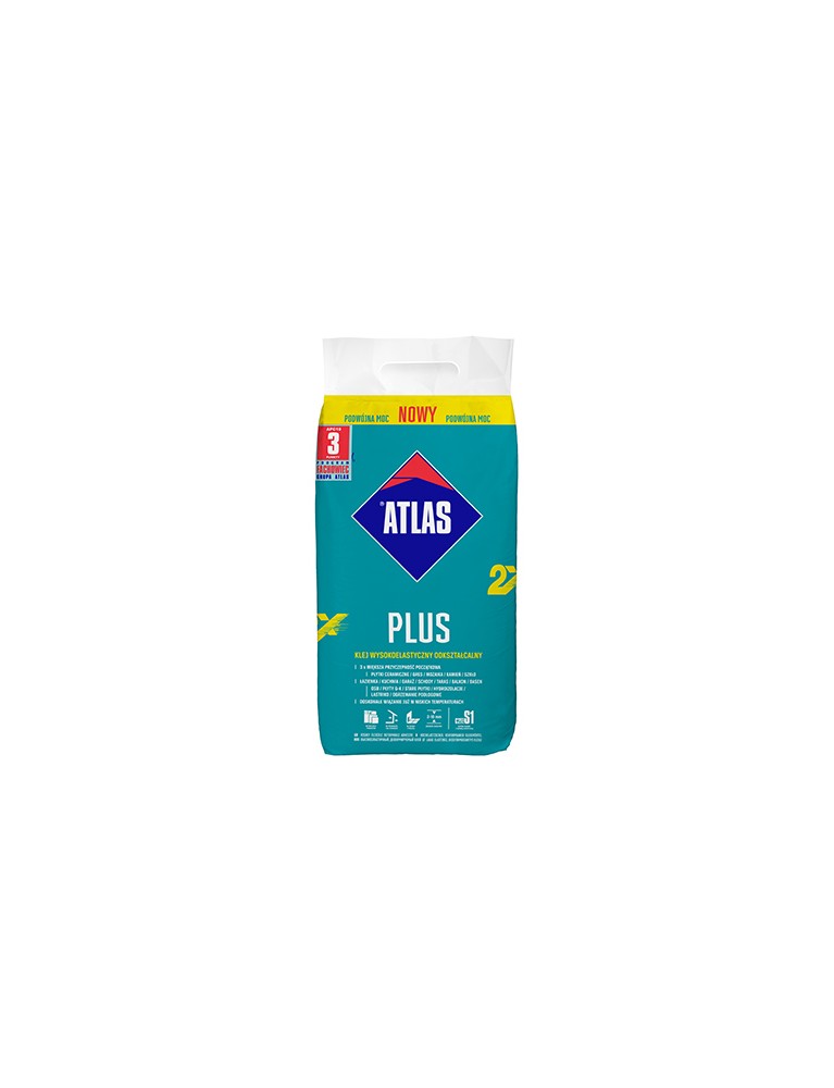 KLEJ ATLAS PLUS WYSOKOELASTYCZNY 25KG